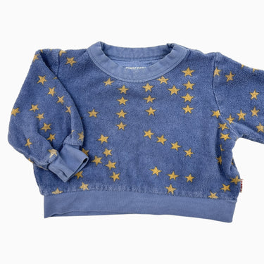 Pull marine étoiles en ratine 12M
