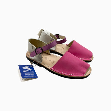 Sandales roses en cuir 32U