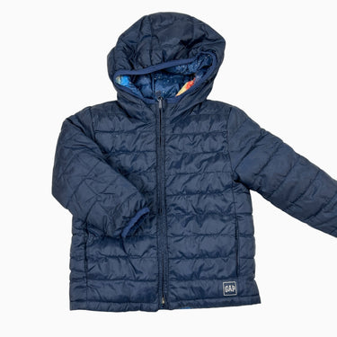 Manteau marine réversible espace 2Y