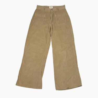 Pantalon beige en corduroy S 14Y