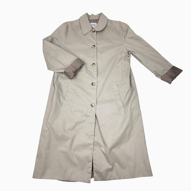 Manteau style trench beige pour femmes M