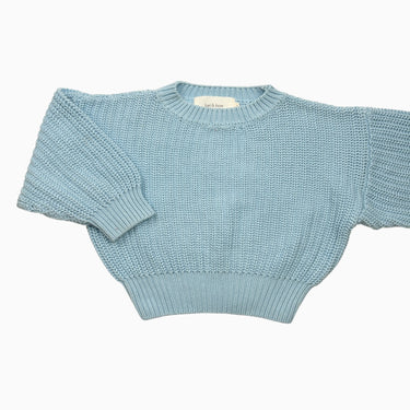 Pull bleu en tricot 2Y