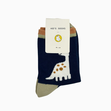 Chausettes marine 'dinosaure' 8-10Y