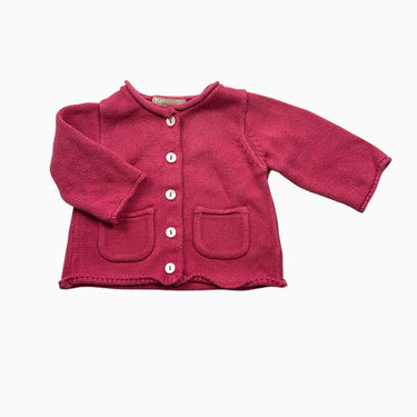 Cardigan fushia en tricot 3M