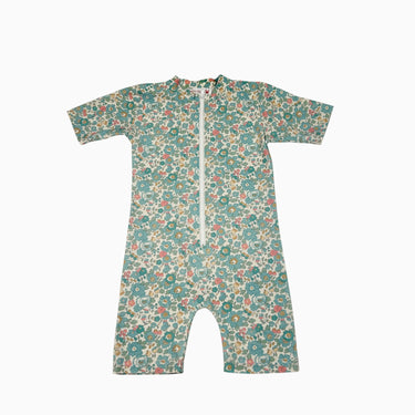 Maillot crème fleuri 5-6Y