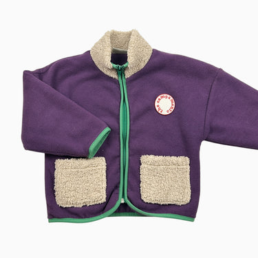 Veste violette en polar 4Y
