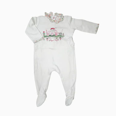 Pyjama blanc 'chats' 6M