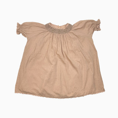 Robe blush à points d'esprits 6Y